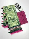 MG 570 Plain Linen Digital Printed Fancy Saree Wholesalers In Surat